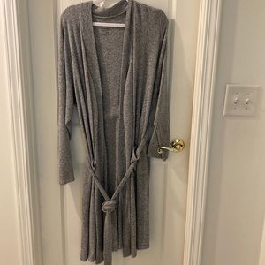 Torrid Grey Super Soft Robe